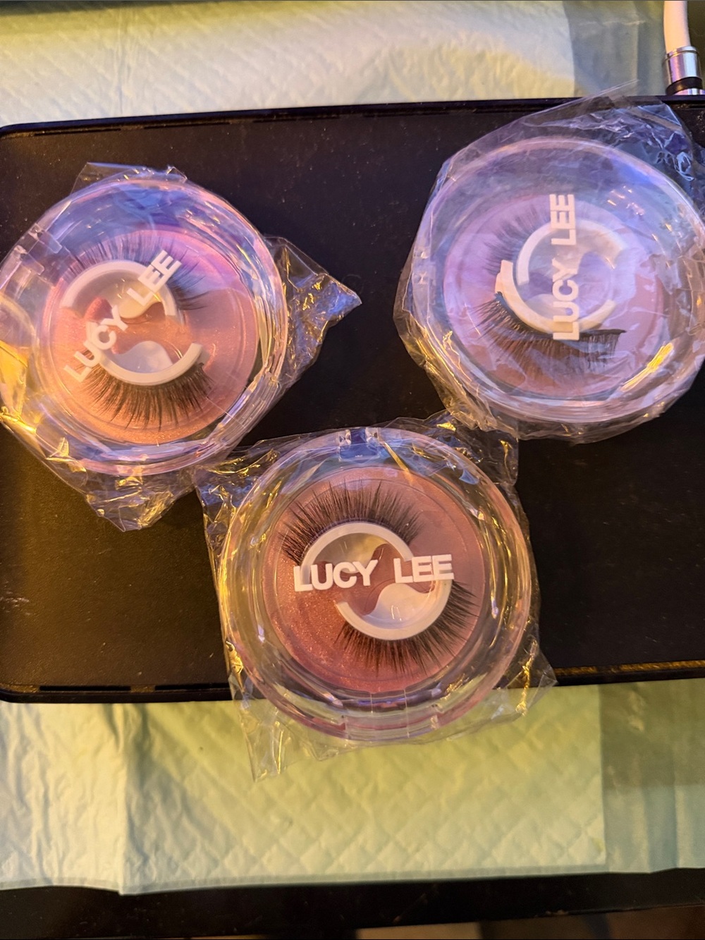 Lucy Lee False Eyelashes - Black Lashes (Set of 3)